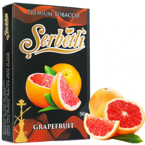Табак Serbetli Grapefruit (Грейпфрут) 50гр (ПОТЁКШИЙ) купить