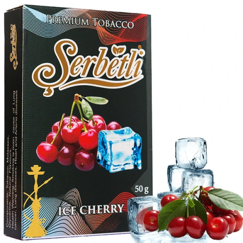 Табак Serbetli Ice Cherry (Вишня Лёд) 50гр (ПОТЁКШИЙ) купить
