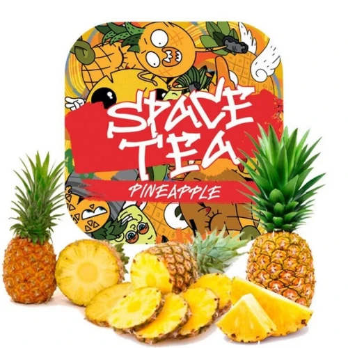 Бестабачная Смесь Space Tea Pineapple (Ананас) 100гр купить