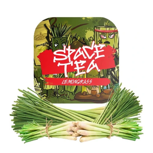 Бестабачная Смесь Space Tea Lemongrass (Лемонграсс) 250гр купить