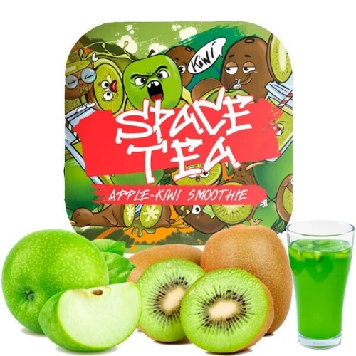 Бестабачная Смесь Space Tea Apple-Kiwi Smoothie (Яблоко-Киви Смузи) 40гр купить