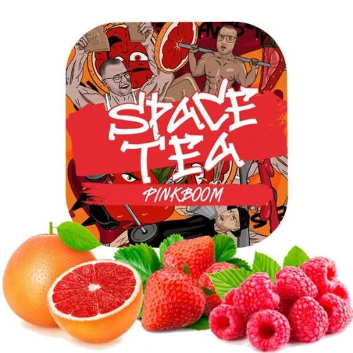 Бестабачная Смесь Space Tea Pinkboom (Пинк Бум) 40гр купить