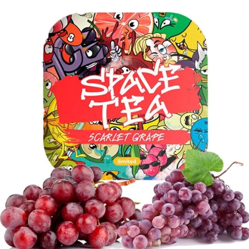 Безтютюнова Суміш Space Tea Scarlet Grape (Скарлет Виноград) 40гр купить