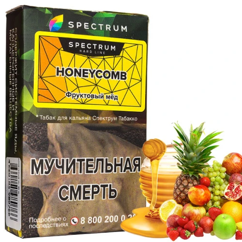 Табак Spectrum Hard Line Honeycomb (Фруктовый Мед) 40гр купить