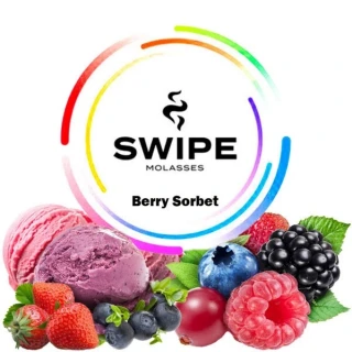 Безтютюнова Суміш Swipe Berry Sorbet (Ягоди Сорбет) 100гр