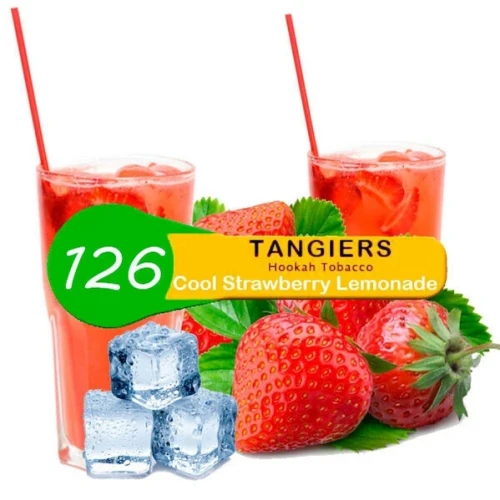 Тютюн Tangiers Noir Strawberry Lemonade 126 (Полуниця Лимонад) 100гр купить