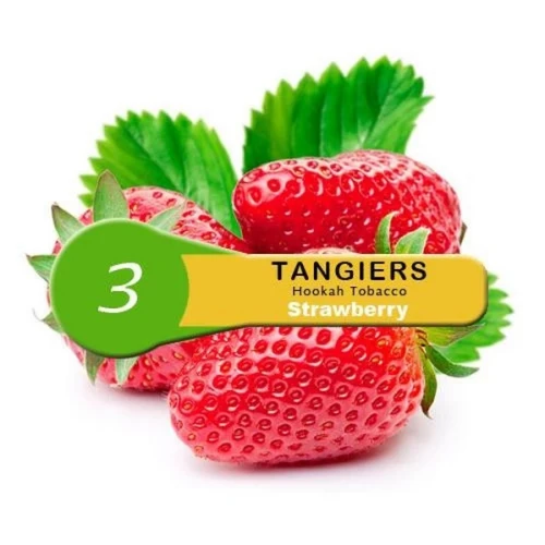 Тютюн Tangiers Noir Strawberry 3 (Полуниця) 250гр купить