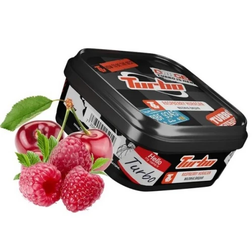 Табак Turbo Raspberry Huracan (Малина Хуракан) 250гр купить