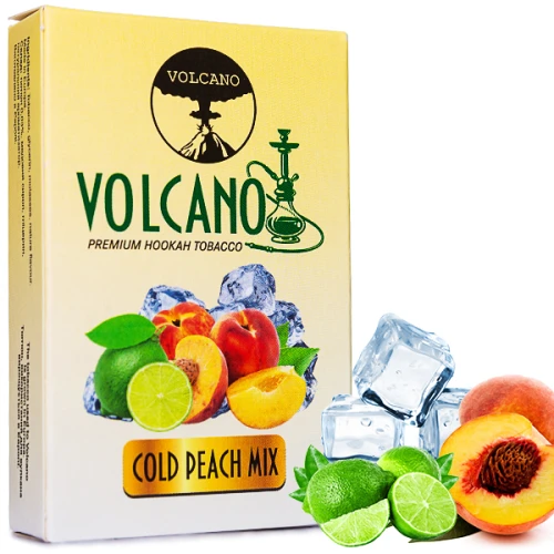 Табак Volcano Cold Peach Mix (Холодный Персиковый Микс) 50гр купить