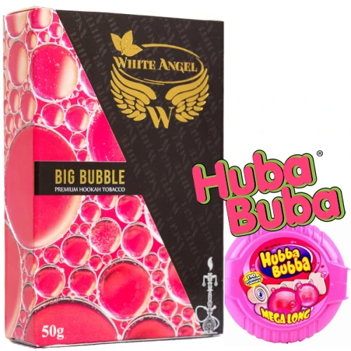 Тютюн White Angel Big Bubble (Жуйка) 50гр купить