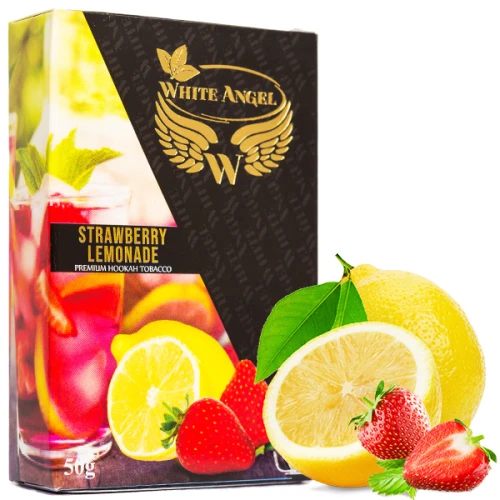 Табак White Angel Strawberry Lemonade (Клубничный Лимонад) 50гр  купить