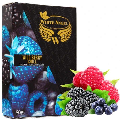 Табак White Angel Wild Berry Chill (Ягодный Микс Лед) 50гр купить