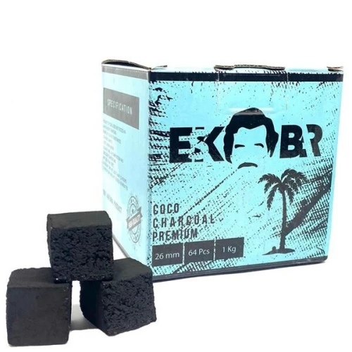 Уголь Кокосовый Escobar (64 кубика) 1кг  купить