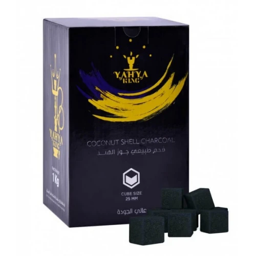 Уголь Кокосовый Yahya Shell Cube (72 Кубика) 1 кг купить