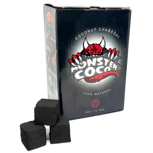 Вугілля Кокосове Monster Coco (72 Кубика) 1 кг купить