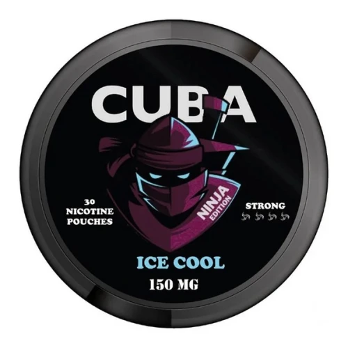 Снюс Cuba Ninja Ice Cool (Лёд Кул) купить
