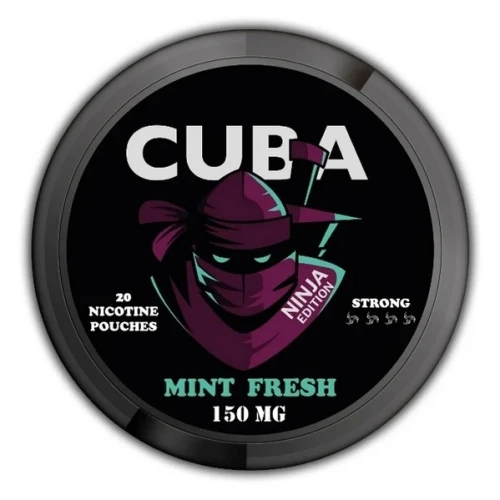Снюс Cuba Ninja Mint Fresh (Свежая Мята) купить