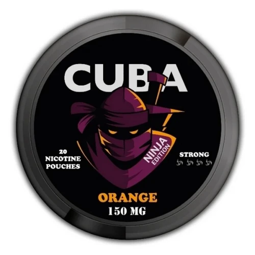 Снюс Cuba Ninja Orange (Апельсин) купить