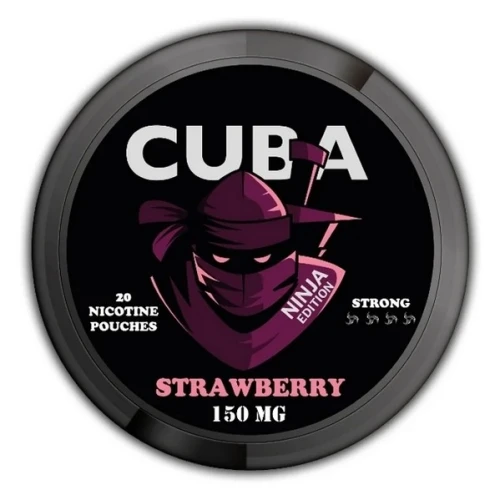 Снюс Cuba Ninja Strawberry (Клубника) купить