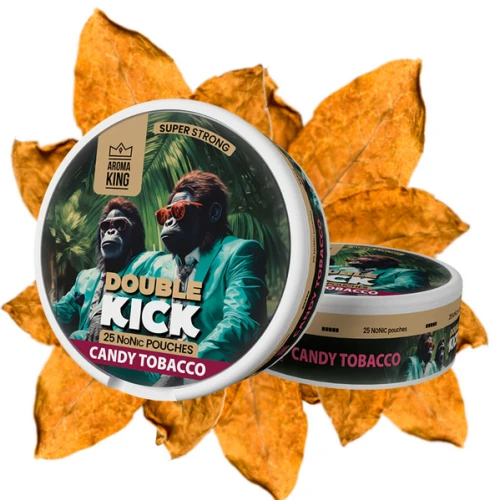 Снюс Aroma King Double Kick Candy Tobacco (Цукерка Тютюн) купить