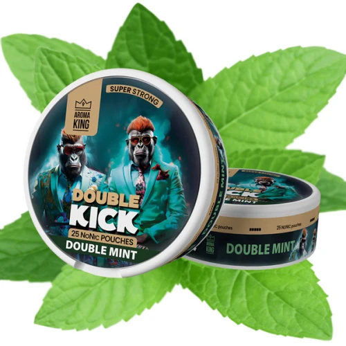 Снюс Aroma King Double Kick Double Mint (Дабл Мінт) купить