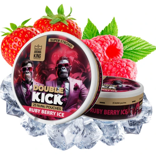 Снюс Aroma King Double Kick Ruby Berry Ice (Рубі Ягода Лід) купить