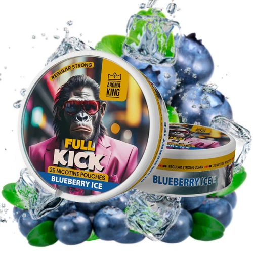 Снюс Aroma King Full Kick Blueberry Ice (Чорниця Лід) купить