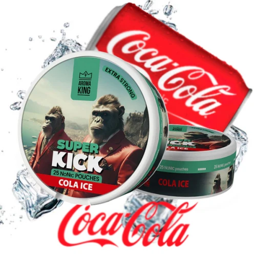 Снюс Aroma King Super Kick Cola Ice (Кола Лід) купить