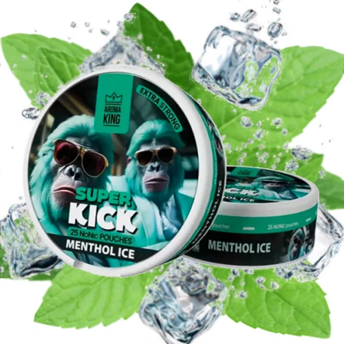Снюс Aroma King Super Kick Menthol Ice (Ментол Лёд) купить