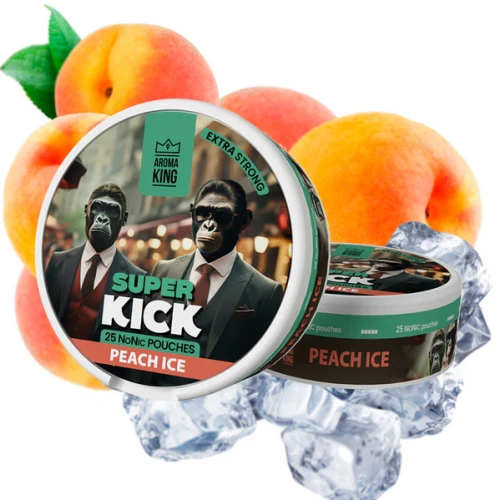 Снюс Aroma King Super Kick Peach Ice (Персик Лёд) купить