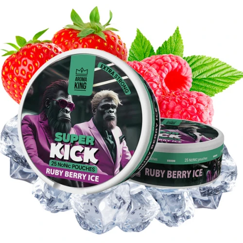 Снюс Aroma King Super Kick Ruby Berry Ice (Руби Ягода Лёд) купить