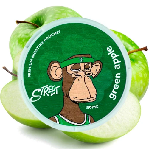 Снюс Street Green Apple (Зелёное Яблоко) купить