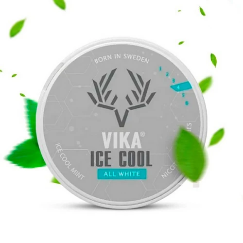 Снюс Vika All White Ice Cool Mint (Айс Кул Мята) купить