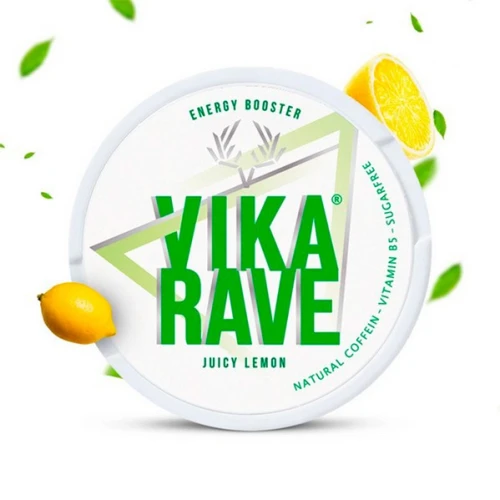 Снюс Vika Rave Juicy Lemon (Сочный Лимон) купить