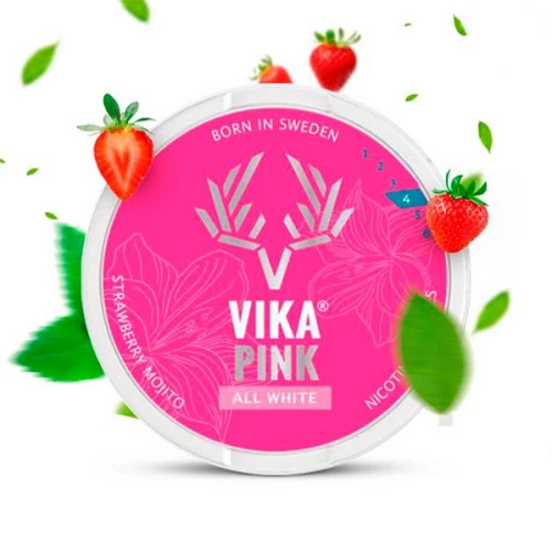 Снюс Vika Strawberry Mojito (Клубничный Мохито) купить